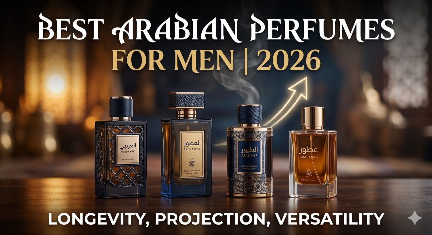 Best Arabian Perfumes for Men in 2026 – Longevity, Projection & Versatility