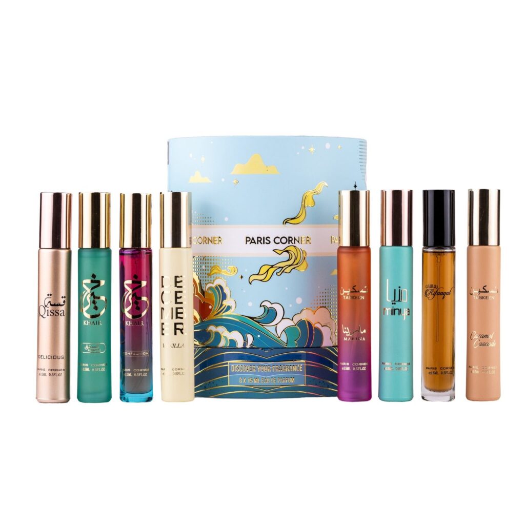 Paris Corner – Discover Your Fragrance Eau De Parfum 8 X 15ml
